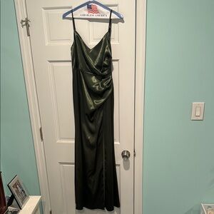 Birdy Grey Black Sleeveless Maxi Gown